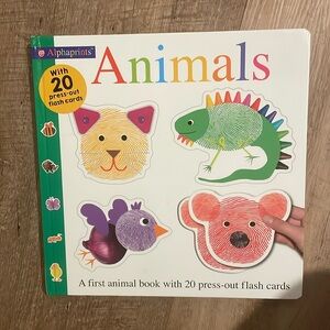 PRIDDY BOOKS ALPHAPRINTS ANIMALS BOOK
